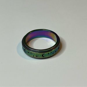 Fidget Moon & Stars Ring